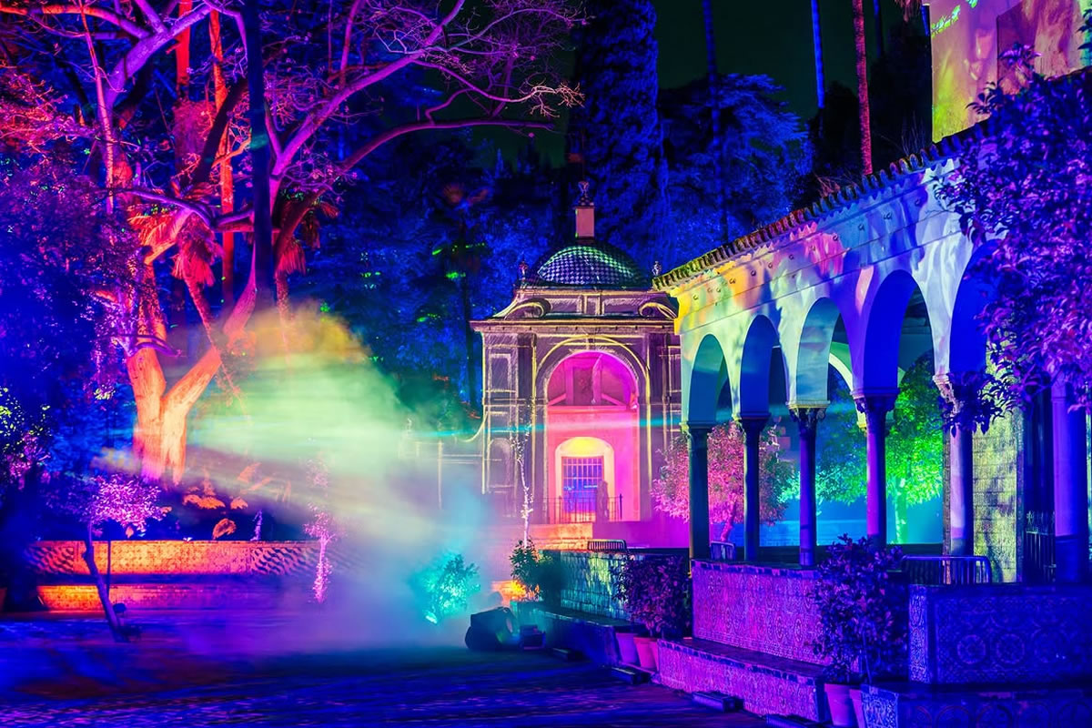 las Luces del Alcázar de Sevilla