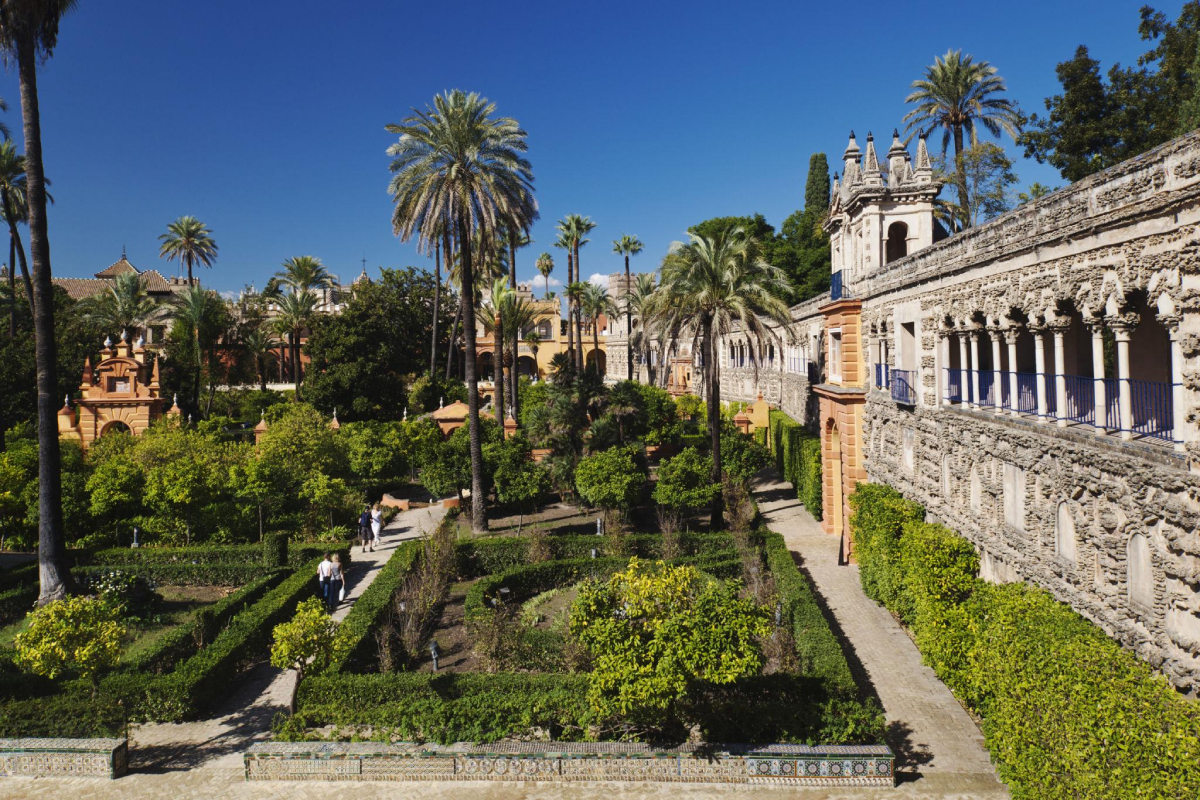 jardines real alcazar